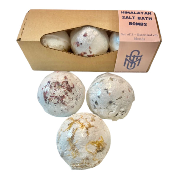 Therapeutic Himalayan Bath Bomb Trio